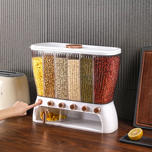 Dry Food Storage Container Dispenser